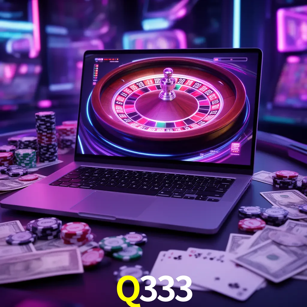 Centro móvil Q333 con casino, cajero, bonos, app y acceso de cuenta para México